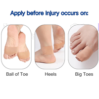 Bandes anti-ampoules pour talons, 50 pièces, auto-adhésives, imperméables, fines, hypoallergéniques, évitent efficacement les ampoules et les frottements cutanés