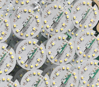 Skd 3w 5w 7w 9w 12w 15w 20w led ampoule lumières matière première B22 E27 pièces ampoule