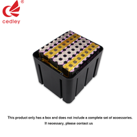 Boîtier de batterie cylindrique DIY Cedley 48V 16S en ABS+PC pour batteries lithium LiFePO4 18650/21700/26500, 5kWh, pour systèmes solaires, multicolore, sans BMS