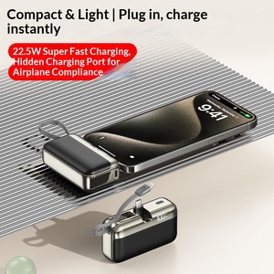 Mini batterie externe d'urgence 10000mAh, format poche, compacte, chargeur mobile, idéale pour un cadeau - Product Image 4