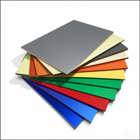 Panel Compuesto de Aluminio (ACP) Plateado Cepillado de 4x8 pies para Letreros, 3mm, Color Blanco, Precio de Fábrica