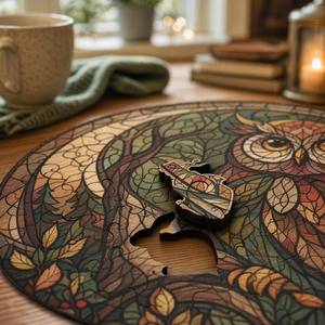 Puzzle <span class=keywords><strong>in</strong></span> <span class=keywords><strong>Legno</strong></span> Personalizzato a Forma di Animale, 3mm HDF, Taglio Laser, Pezzi Irregolari Fantasiosi con <span class=keywords><strong>Scatola</strong></span> di Stoccaggio Personalizzata, OEM Accettato - Product Image 3