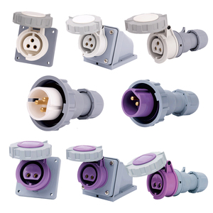 32 amp điện không thấm nước công nghiệp cắm và ổ cắm AC Ổ cắm điện với cầu chì IP 44 3 <span class=keywords><strong>pin</strong></span> 4 <span class=keywords><strong>pin</strong></span> <span class=keywords><strong>5</strong></span> <span class=keywords><strong>pin</strong></span> thương mại IP44 / IP67 - Product Image 2