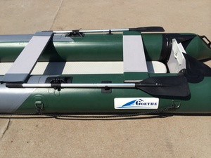 <span class=keywords><strong>Bateau</strong></span> gonflable GTK410 Goboat CE en PVC Drop Stitch, 13,5 <span class=keywords><strong>pieds</strong></span>, 4+1 chambres à air, capacité 3 personnes, léger, pour la navigation en mer - Product Image 6