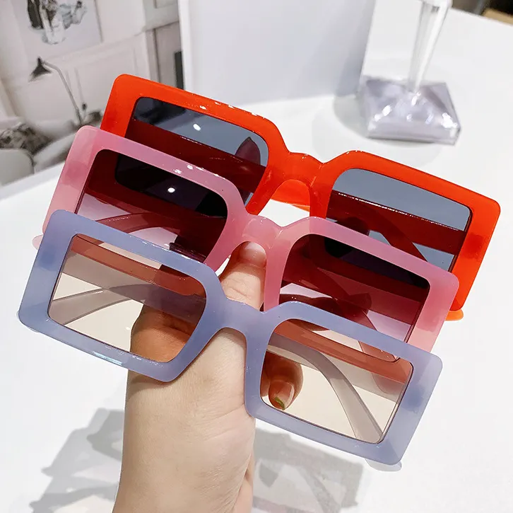 عرض ترويجي نظارة شمسية فاخرة بتصميم كلاسيكي بتصميم صغير مستطيل الشكل مزودة بنظارات مربعة الشكل يمكن إزالتها من خلال استخدام الأشعة فوق البنفسجية طراز De Sol UV400 للنساء/الرجال