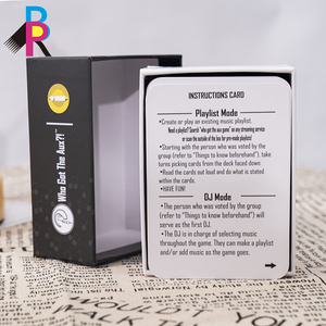 <span class=keywords><strong>Juegos</strong></span> de Cartas para Adultos, Juego de Cartas para <span class=keywords><strong>Beber</strong></span> en Grupo con Vasos de Chupito, Impresión y Empaque Personalizados - Product Image 1