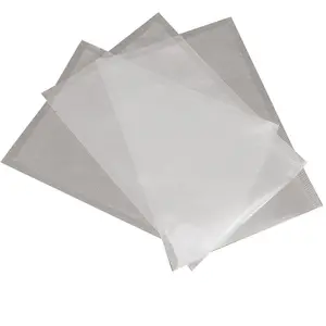 Sac de compression scellé transparent en nylon brillant à chaud, emballage sous vide en plastique de ménage de qualité alimentaire fraîche