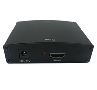RGB YPbPr'den AV Video Ses Dönüştürücüsüne HDCP YPbPr/RGB + R/L Ses Dönüştürücü Çıkışları RCA Ekran Rengi