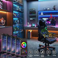 Ismart Decoración de Interiores, Luces LED de 12V con Control por Aplicación, IP67, Color Cambiable, Garantía de 3 Años, CRI 80, Luz para Sala de Estar