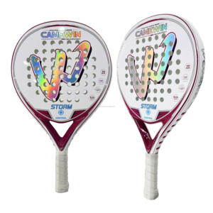 Camewin <span class=keywords><strong>Padel</strong></span> raqueta Mujer Zapatillas Paddle Pala Paleta Cubierta Profesional Playa Tenis Raqueta Fibra <span class=keywords><strong>de</strong></span> Carbono - Product Image 2