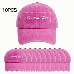 Gorra de Béisbol Bordada Personalizada de Una Pieza para Hombre y Mujer, Ajustable, con Estilo Deportivo, Tela Dobby, Logotipo Bordado a Mano - Product Image 4