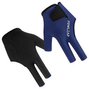 Gants de <span class=keywords><strong>billard</strong></span> à trois doigts unisexes respirants de haute qualité à <span class=keywords><strong>bande</strong></span> élastique, couleur unie personnalisée, vente chaude - Product Image 6