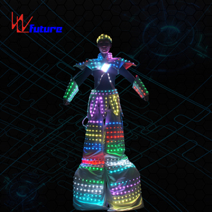 Costume de cosplay de robot rave WL-0254, costume de guerrier futuriste alimenté par LED, figurine mythique, tenue de performance - Product Image 1