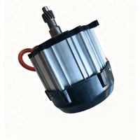 Moteur électrique synchrone à aimant permanent TQ de haute qualité, nouveau, 60/72V 1500W, sans balais, en aluminium/cuivre, 1600 tr/min pour applications électriques