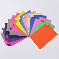 Papier pliable couleur A4, enduit PE, biodégradable, recyclable, double face, 100% pâte de bois, pour emballage cadeau et bouquets de fleurs