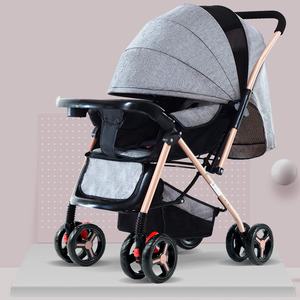 Sortez votre bébé promener. Cette poussette peut être utilisée en position assise ou allongée et peut être pliée. - Product Image 4