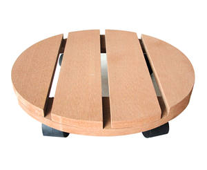 Rullo quadrato/rotondo del vaso di pianta del WPC di alta qualità di prezzi economici - Product Image 1