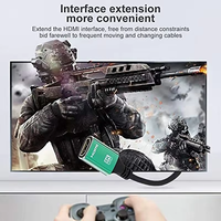 Câble d'extension HDMI mâle-femelle Xput de haute qualité, adaptateur 8K Ultra HD, câble vidéo HDMI pour connexion audio-vidéo quotidienne