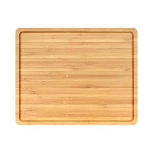 Planche à découper en bambou vierge pour gravure laser, avec rainure pour jus, pour cuisine et restaurant - Product Image 1