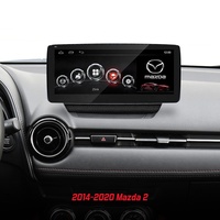 Pemutar Multimedia Mobil Android untuk Mazda 2, Navigasi GPS Mobil, Layar IPS 10.25 inci dengan Sistem Ganda Wireless Carplay