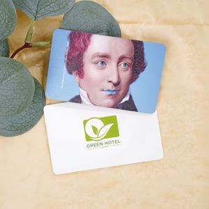 Kartu Kunci Hotel Kertas Ultralight Kartu AES Kontrol Akses Kartu RFID - Product Image 5