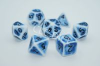 DND Dice Set Ancient RPG Dice for dugeon and Dragons(D & D) MTG Tabletop Role Playing Game Polyhedral 7-Die Dice Group