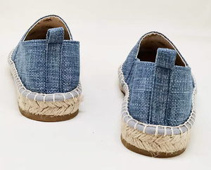 Alpargatas de tela vaquera para <span class=keywords><strong>mujer</strong></span>, zapatos femeninos de suela media de lona, <span class=keywords><strong>2022</strong></span> - Product Image 6