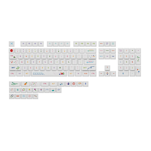 Juego <span class=keywords><strong>de</strong></span> teclas <span class=keywords><strong>de</strong></span> perfil para teclado mecánico, OEM, doge <span class=keywords><strong>shiba</strong></span> <span class=keywords><strong>inu</strong></span> xda, removedor <span class=keywords><strong>de</strong></span> impresión uv, árabe, ahegao, azul, para videojuegos - Product Image 5