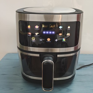 Friteuse à air intelligente 6L ronde multifonction, chauffage rapide, antiadhésive, nettoyage facile, appareil électroménager de cuisine - Product Image 2