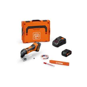 FEIN - 71300664000 ABLS 18 1.6 E AS Set-Cisailles à tôle sans fil (avec 2 batteries et chargeur) - Product Image 1