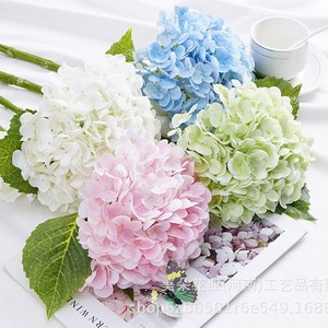 ดอกไฮเดรนเยียประดิษฐ์จาก Meiduo Flower Industry กลีบดอกฝ้าย กิ่งขนาดกลาง สำหรับตกแต่งงานแต่งงาน ตกแต่งบ้าน และจัดดอกไม้ - Product Image 1