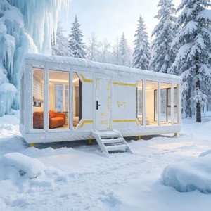 Casa Cápsula Espacial Modular -40~+55 Resistente al Frío Extremo, Ecológica, Resistente al Fuego, Compatible con Energía Solar, Vida Útil de 50 Años - Product Image 1