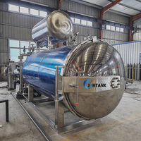 Machine de stérilisation par autoclave Johtank pour la mise en conserve de jambon