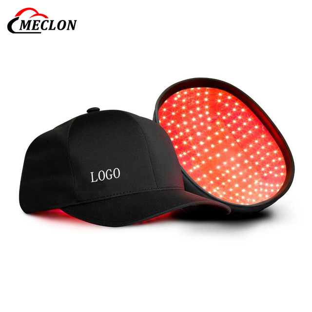 Custom Adjustable Sports Outdoor Portable 660nm 850nm Red Light Therapy Hat / Cap Wireless Rechargeable LED