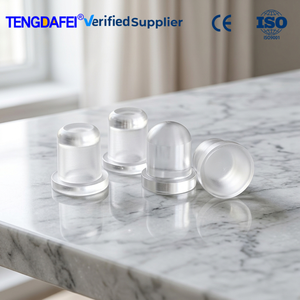 Colonne de guidage lumineux circulaire LED encastrée de précision de 2 mm à 10 mm, en PMMA/acrylique à haute transmission, OEM pour l'électronique - Product Image 1
