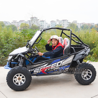 40 Km/h Adultes Fabricant Direct Rush Wave Go Mini Jet Karting Kart électrique Bateau à vendre 3000W Big Adult Two Seat Buggy