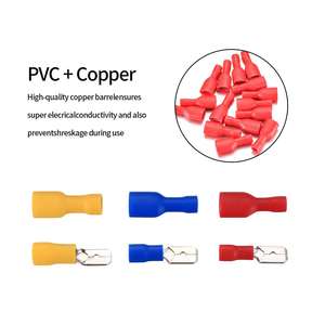 Conector de Terminal de Resorte para Ingeniería Química FDFD 1.25 2 5.5, Terminal de Cable de Cobre Aislado Estilo Europeo - Product Image 3