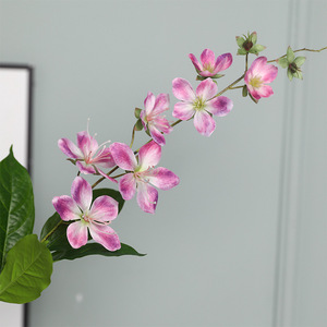 Fleurs artificielles de jasmin Ruilisi à tige unique en soie blanche pour la décoration de la maison et les accessoires de mariage - Product Image 4