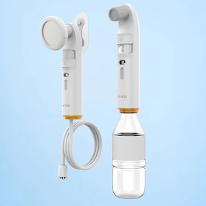 ปืนฉีดน้ำทำความสะอาดส่วนบุคคลโถสุขภัณฑ์แบบพกพาพร้อมหัวฝักบัว<span class=keywords><strong>2</strong></span>หัวสำหรับตั้งแคมป์ - Product Image 1