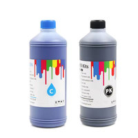 En Stock, Tinta de Pigmento de 1000 ml/Botella, 4 Colores, Tinta para Impresora de Inyección de Tinta Ep-ison TM C3500 C3510 C3520 ColorWorks