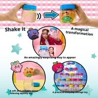 Melantha - Boîte mystère surprise à révélation par l'eau - Figurine en peluche souple et compressible - Thème science-fiction fantastique