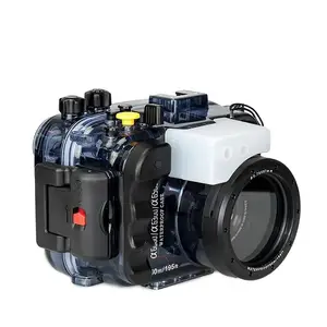 防水摄像机外壳潜水外壳保护壳水下60米/195英尺兼容索尼A6000/A6300/A6500