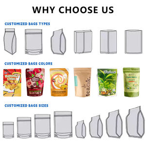 personalizado, embalaje de polietileno de plástico transparente esmerilado, <span class=keywords><strong>bolsas</strong></span> de cierre de cremallera <span class=keywords><strong>para</strong></span> ropa, ecológico - Product Image 2