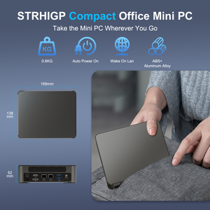 Hystou 13th Gen Trong-Tel Core I7 Văn Phòng Mini PC Ddr5 Kinh Doanh Máy Tính Xách Tay Ba Hiển Thị <span class=keywords><strong>USB</strong></span> 3.2 Thunderbolt Giao Diện - Product Image 6