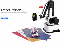 OkyRie Printer 3D Laser Engraver Laser Cutter Motor Gearbox Rotrics DexArm Starter Kit Edisi Mewah Baru Lengan Robot All-In-One