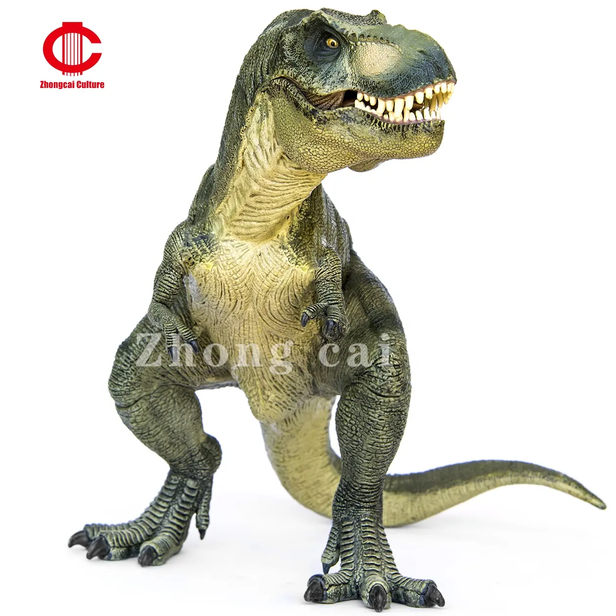 High quality real size animatronic dinosaur model in dinosaur park