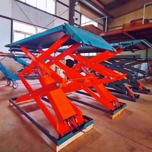 Pont élévateur hydraulique à ciseaux ultra-mince 3,5T haute performance, hauteur max. 1850 mm, 220V/380V, pour réparation automobile portable et légère - Product Image 1