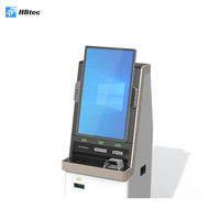 Terminaux de paiement en libre-service sur pied de haute qualité avec lecteur de codes-barres, support pour paiement par lecture de codes et cartes IC POS