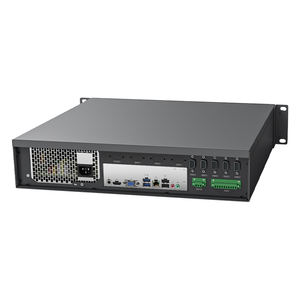 BKHD Montaje en rack 2U Host de computadora industrial 1LAN 6COM RS232 RS485 GPIO Intel J4125 J6412 Linux/WIN10/7/<span class=keywords><strong>XP</strong></span> - Product Image 2