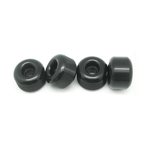 Ruedas de Skateboard de Poliuretano de Alta Calidad, Personalizadas, de 50, 52, 53, 54, 55 mm, Ruedas de Skateboard Fundidas, Negras, de 55 mm - Product Image 3